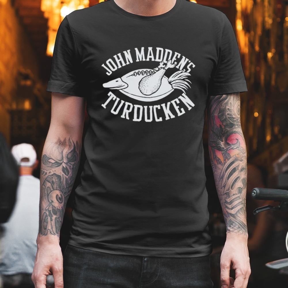 Las Vegas Raiders John Madden's Turducken Shirt